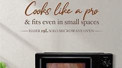 Haier | 19L Solo Microwave Oven