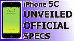 iPhone 5C Unveiled Specs (Polycarbonate Body, A6 Chipset, 8MP Camera & More)