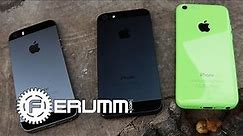 iPhone 5S VS iPhone 5C VS iPhone 5 Сравнение - сильные и слабые места - от FERUMM.COM