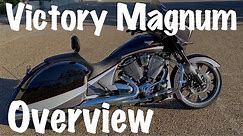 Review of 2016 Victory Magnum Motorcycle-21" Front Wheel-Biggest Production Wheel | Biker Podcast