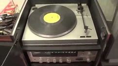 Sanyo component turntable setup and needle replacment