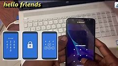 how to unlock Android phone screen lock - Samsung Galaxy J5 Prime unlock pattern lock factory reset