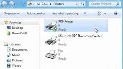 How to install PDF Printer in windows 7,8 &10 simple steep || How to install PDF printer