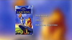 Opening to The Lion King 1995 VHS (Version 1)