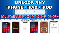 How to Unlock Any iPhone|Unlock AppleID|Remove Screen Passcode|Unlock Disabled iPhone/iPad/iPod 2020