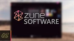 Install Zune software Win10
