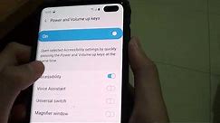 Galaxy S10 / S10+: How to Set Power and Volume Up Key Function