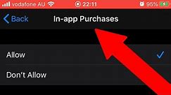 How to Enable in App Purchases on iPhone or iPad