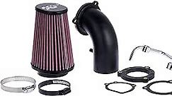 K&N Air Intake System: Air Cleaner Kit for Harley Davidson 2004-2019 Sportster XL883 XL1200 Air Cleaner Kit 63-1126 , Black