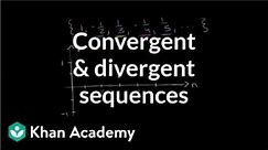 Convergent and divergent sequences