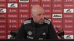 Ten Hag previews Man Utd's FA Cup clash with Liverpool