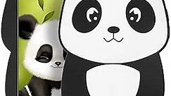 MEGANTREE Cute iPhone SE 2020 case, iPhone 6 Case, iPhone 6s Case, iPhone 7 Case, iPhone 8 Case, Funny Panda 3D Cartoon Animals Soft Silicone Shockproof Cover Case Skin for Girls Boys Kids Women