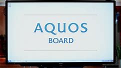 Sharp's 80" Class PN-L803C AQUOS BOARD® with Capacitive Multi-Touch Technology