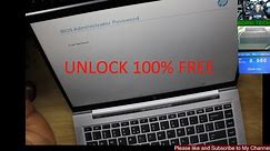 Hp EliteBook 840 G8 Bios Unlock Step by Step 100% Free