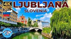 Ljubljana, Slovenia Walking Tour - 4K 60fps with Captions