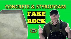How To Make Rocks From Styrofoam (1/5)