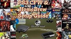 PS3 CFW & Homebrew Setup Guide (HDD Upgrade & Rom Setup)