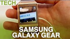 Samsung Galaxy Gear smartwatch hands-on, IFA 2013