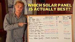 2023 Best Solar Panel Comparison. REC vs Panasonic vs QCELLS vs SunPower vs Tesla vs Silfab