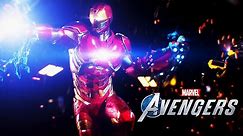 IRON MAN'S Story (Marvel's Avengers) All Iron Man Scenes 1080p HD