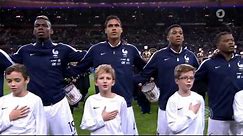 National Anthem France vs Germany 2-0 13th November 2015 Stade de France (Pray for Paris)