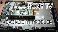 sony tv repair backlight problem solve ! sony tv repair backlight issue solve