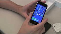 iPhone 5s Unboxing, First Look & Overview