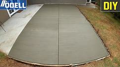 How to Make a Concrete Patio Bigger
