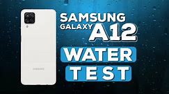 Samsung Galaxy A12 Water Test | Pass or Fail ? You Decide !