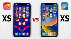 🔥iOS 17 vs iOS 16 SPEED TEST - iPhone XS iOS 17 vs iPhone XS iOS 16 SPEED TEST - Performance Drop ?