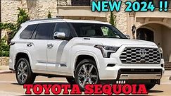2024 Toyota Sequoia Limited - Full Review Interior And Exterior, Specs And Prices