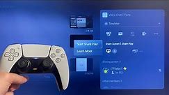 How to Share Play PS5 Games With PS4 Users Tutorial! (Cross Generation Share Play)