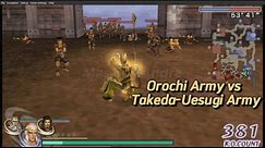 Story#3 Orochi, Chapter Three : Battle of Kawanakajima, Warriors Orochi 2 Playstation Portable (PSP)