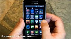 Verizon Samsung Fascinate hands-on
