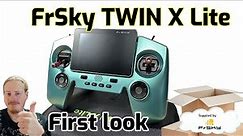 First look at the FrSky TWIN X Lite transmitter