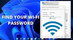 How to Find your Wi-Fi Password on Windows 11 – Find Forgotten WiFi Password