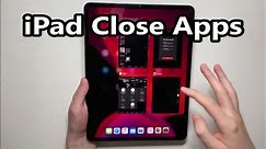 How to Close Apps on iPad Pro!