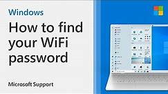 How to Know the wifi Password , How to See and Find WiFi Password in Windows 11, 10, 8