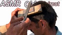 ASMR Fast Hair Cutting With Barber Old [ASMR]