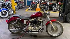 1980 Harley Davidson Sportster Ironhead 1000cc Project Barn Find. Ref:915