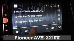 Pioneer AVH-221EX Display and Controls Demo | Crutchfield Video