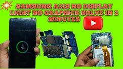 Samsung a21s display light solution l A21s no graphics problem solution l no light