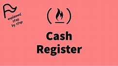 [STEP BY STEP] FreeCodeCamp - Cash Register