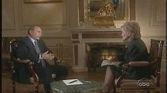 Vladimir Putin, interviewed by Barbara Walters, edited by Joe Schanzer for 20/20