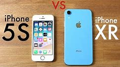 iPhone XR Vs iPhone 5S! (Speed Comparison) (Review)