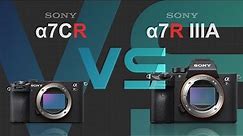 Sony alpha a7CR vs Sony alpha a7R IIIA