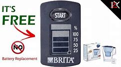 BRITA Water Filter Memo Timer is FREE | NO NEED TO REPLACE BATTERY | How To Change Brita Timer