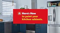 Paint your Kitchen #cabinets, Here's How
