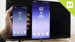 Samsung Galaxy Note 8: How to Connect to HDTV (Screen Mirroring Guide)