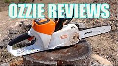 Stihl "MSA 220 C" Electric Chainsaw (Watch this before you buy!)